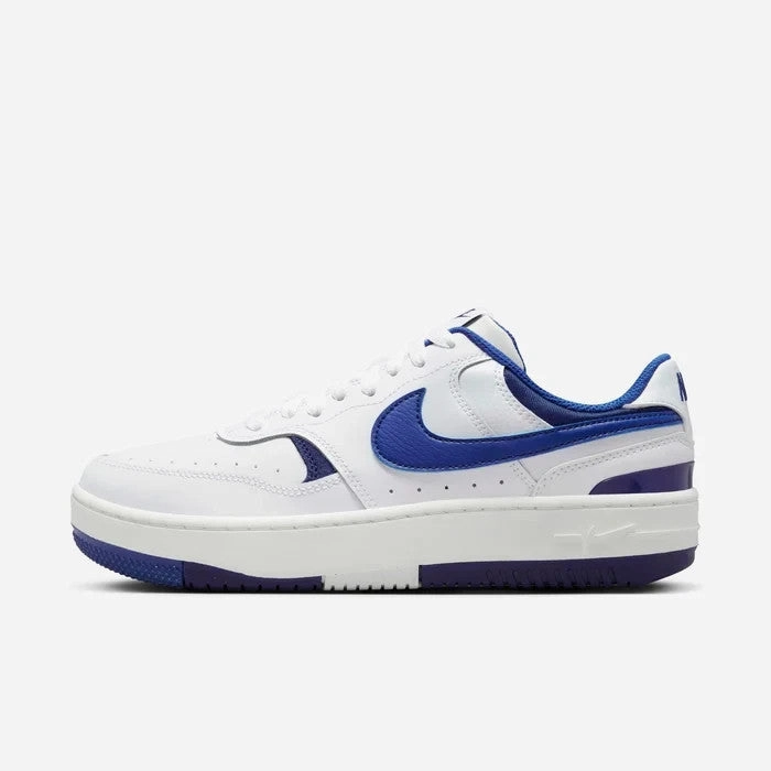 Nike Deion Shoes Nike Gamma Force DX9176-101 Sneakers Women's White Game Royal Platform Shoes