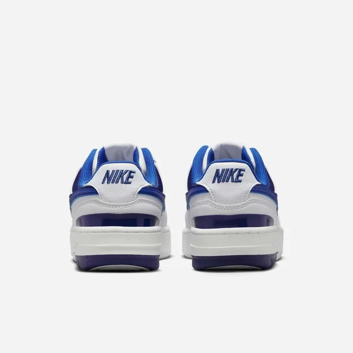 Nike Nylon Cortez Shoes Nike Gamma Force DX9176-101 Sneakers Women's White Game Royal Platform Shoes