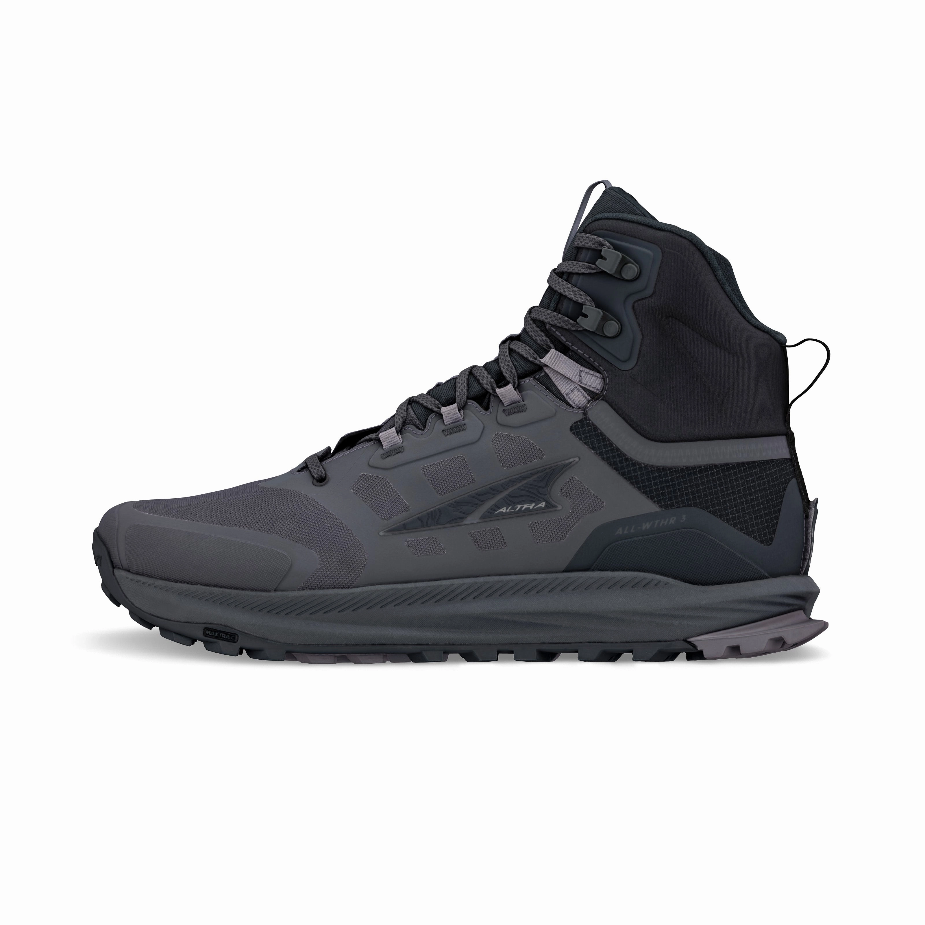 Hiking Rubber Boots Altra | Lone Peak 9 Waterproof MID | Men's | Black/Gray