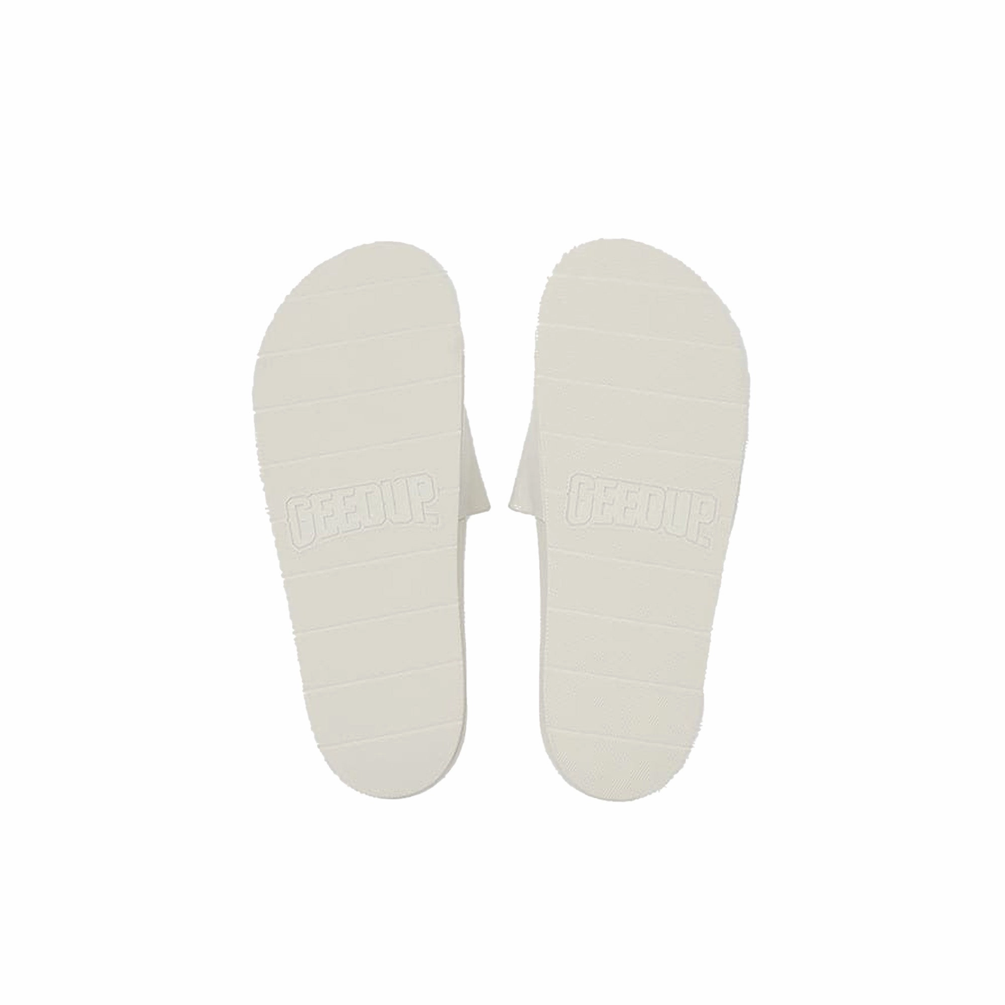 Big Baller Slides Geedup Core Logo Emboss Slides 'Bone' (2025)