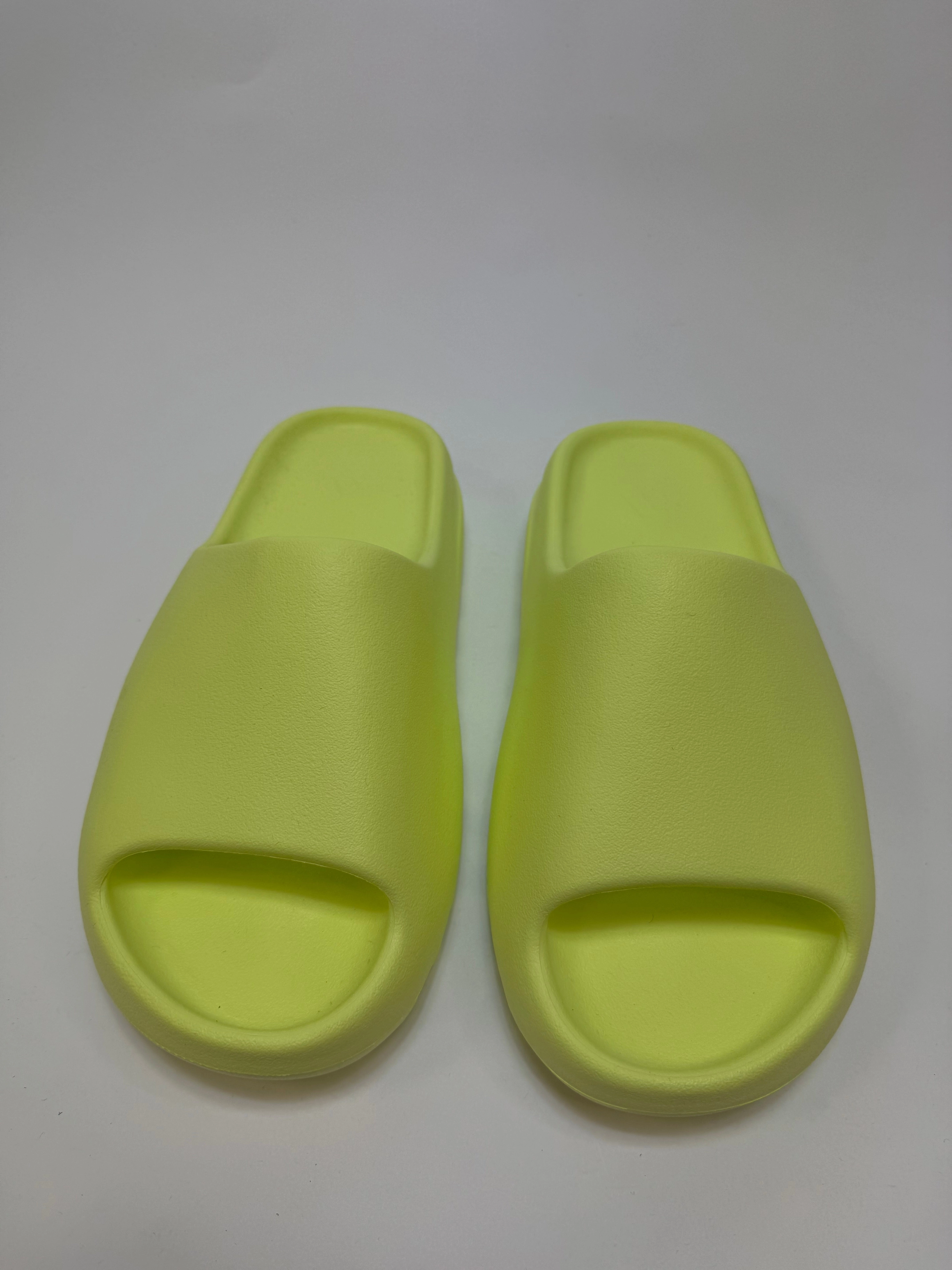 Adidas Yeezy Slide "Glow Green" Slides Bloom Supreme