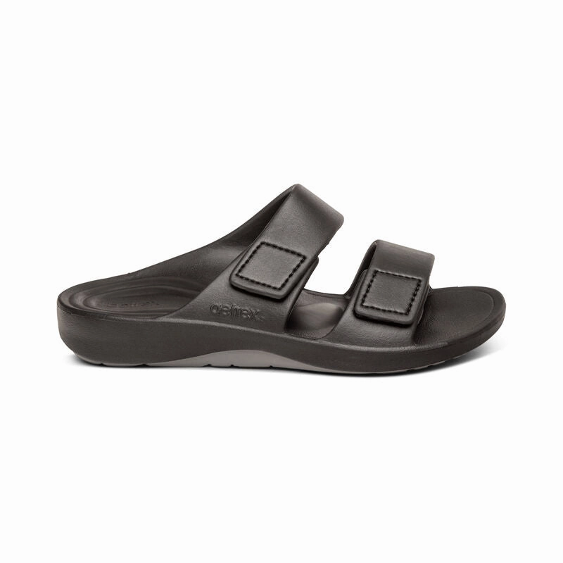 Hermes Slides Aetrex Mens Mithos Orthotic Slides (L92M)