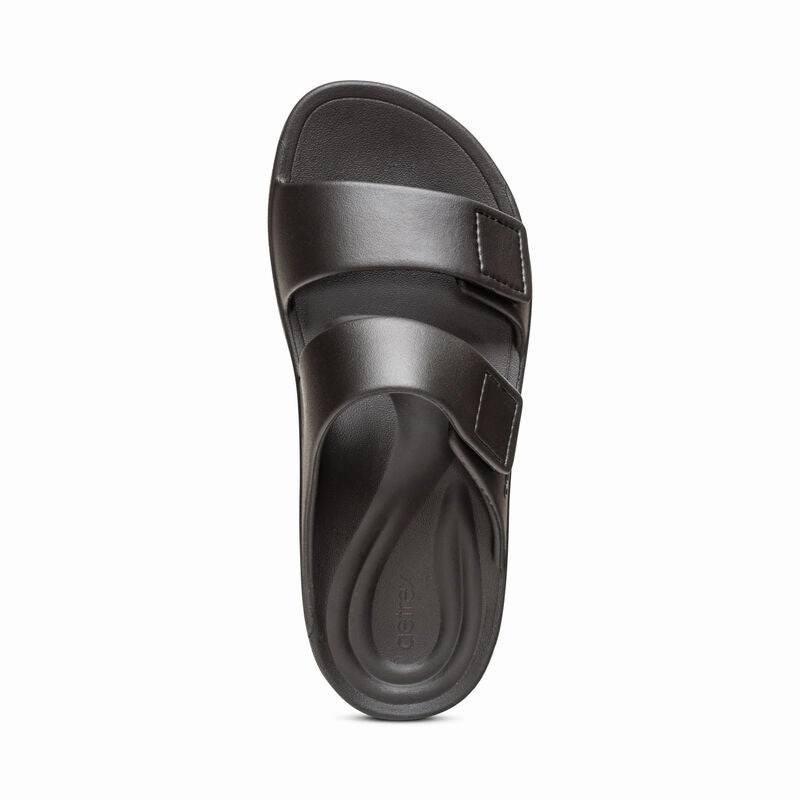 Aetrex Mens Mithos Orthotic Slides (L92M) As Slippers