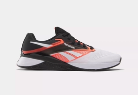 Enlighten Training Shoes Reebok Mens Nano X4- Black / Ftwr White / Orange Flare (100074684 001)