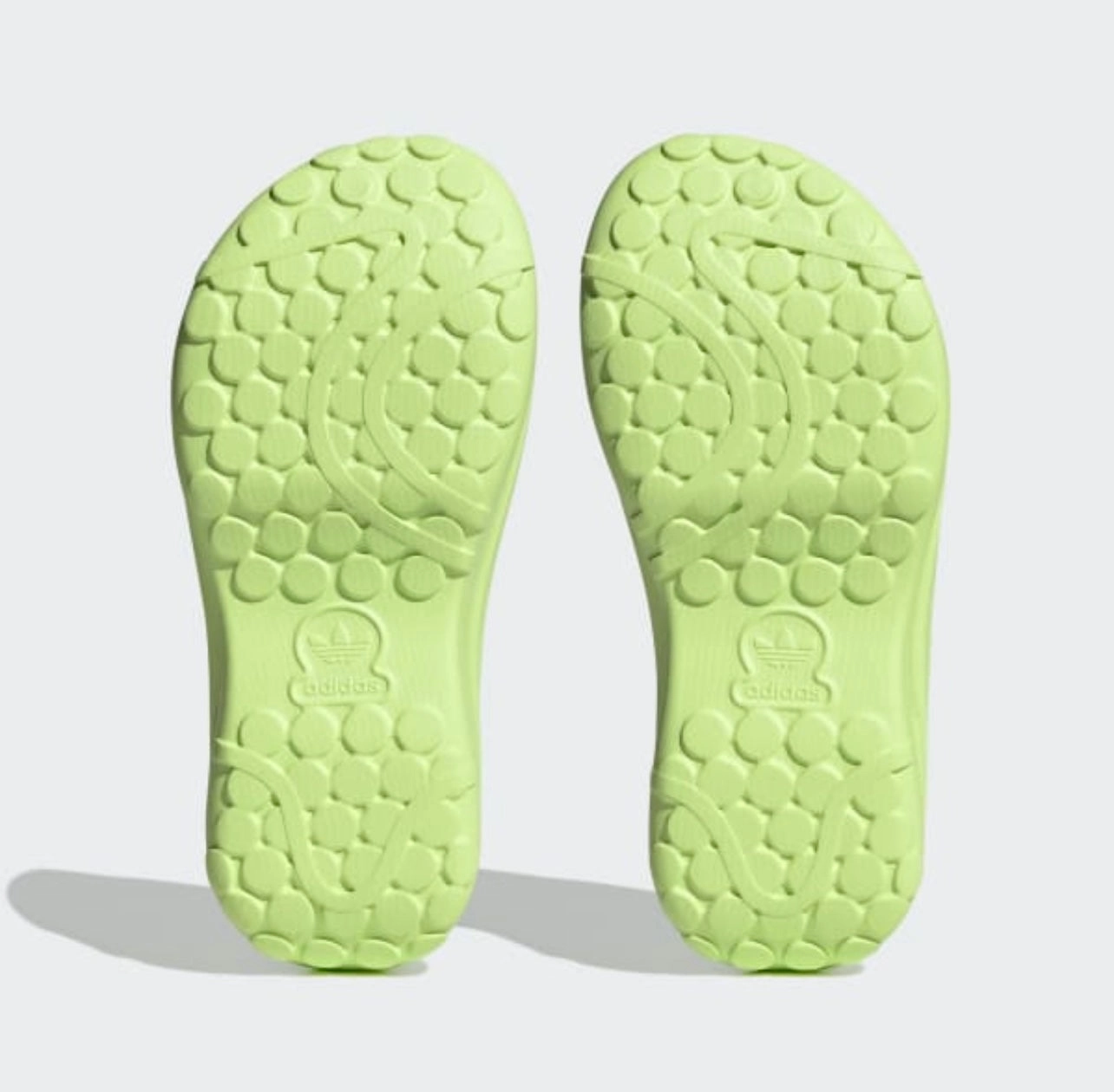 Ballet Slippers Images LADIES' ADIFOM STAN SMITH MULE SHOES - Lucid Lemon