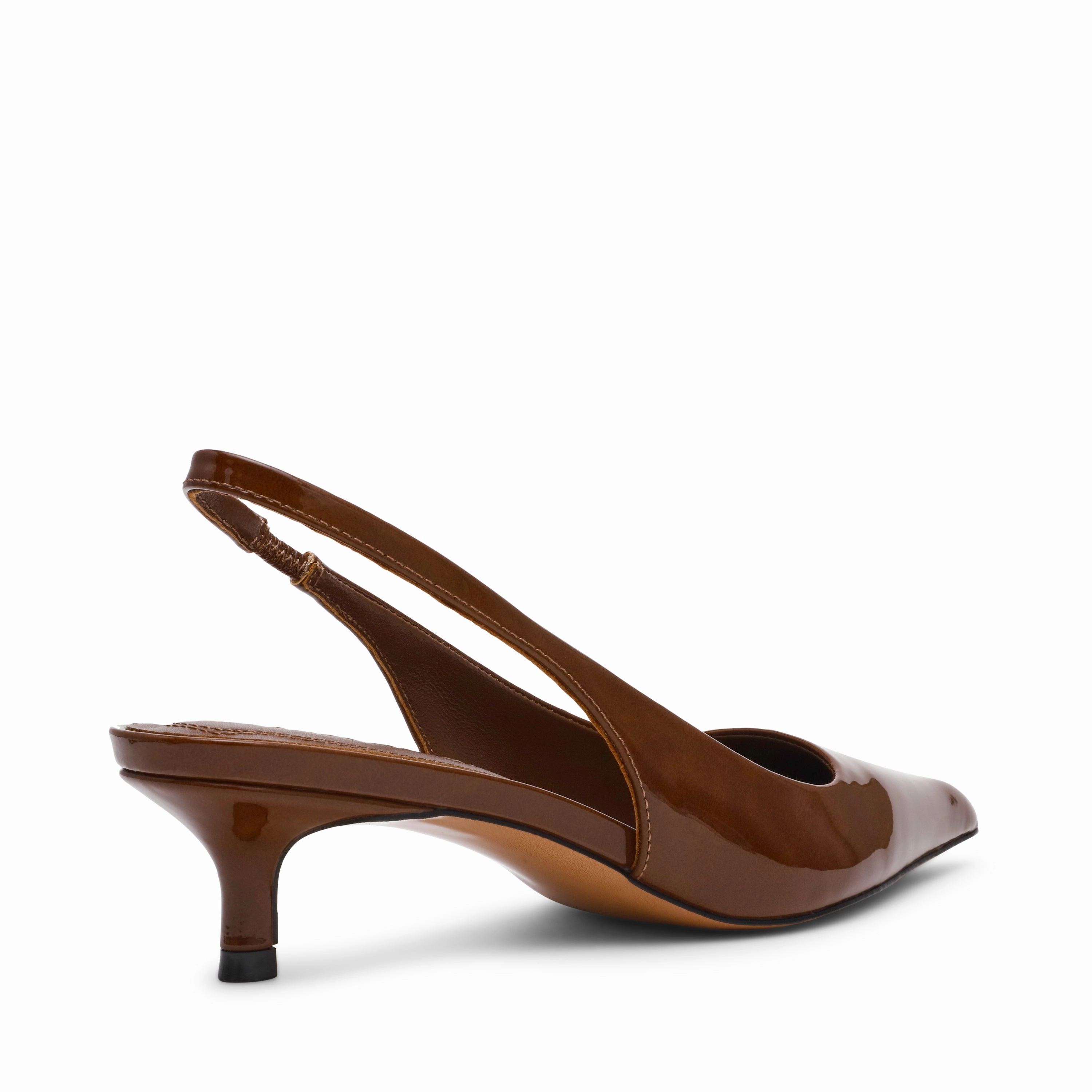 Kittie2 Pump BRN PATENT Sole Heel Shoes