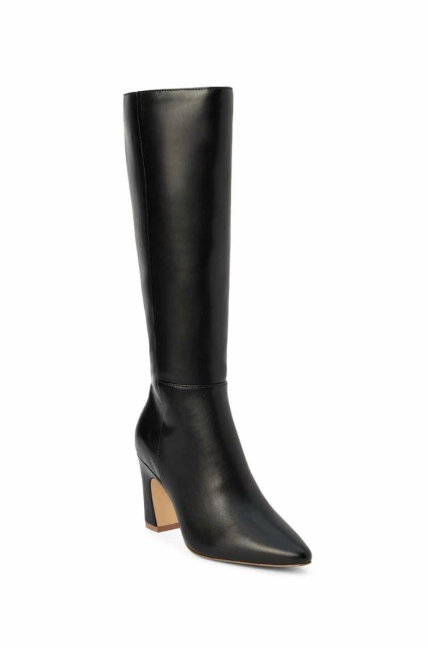 Best Work Boots For Mechanics Willow Knee-High Boots In Black