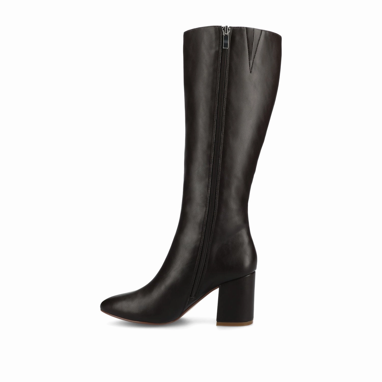 Knee High Boots In Fashion AMEYLIA VEGAN LEATHER KNEE-HIGH BOOTS
