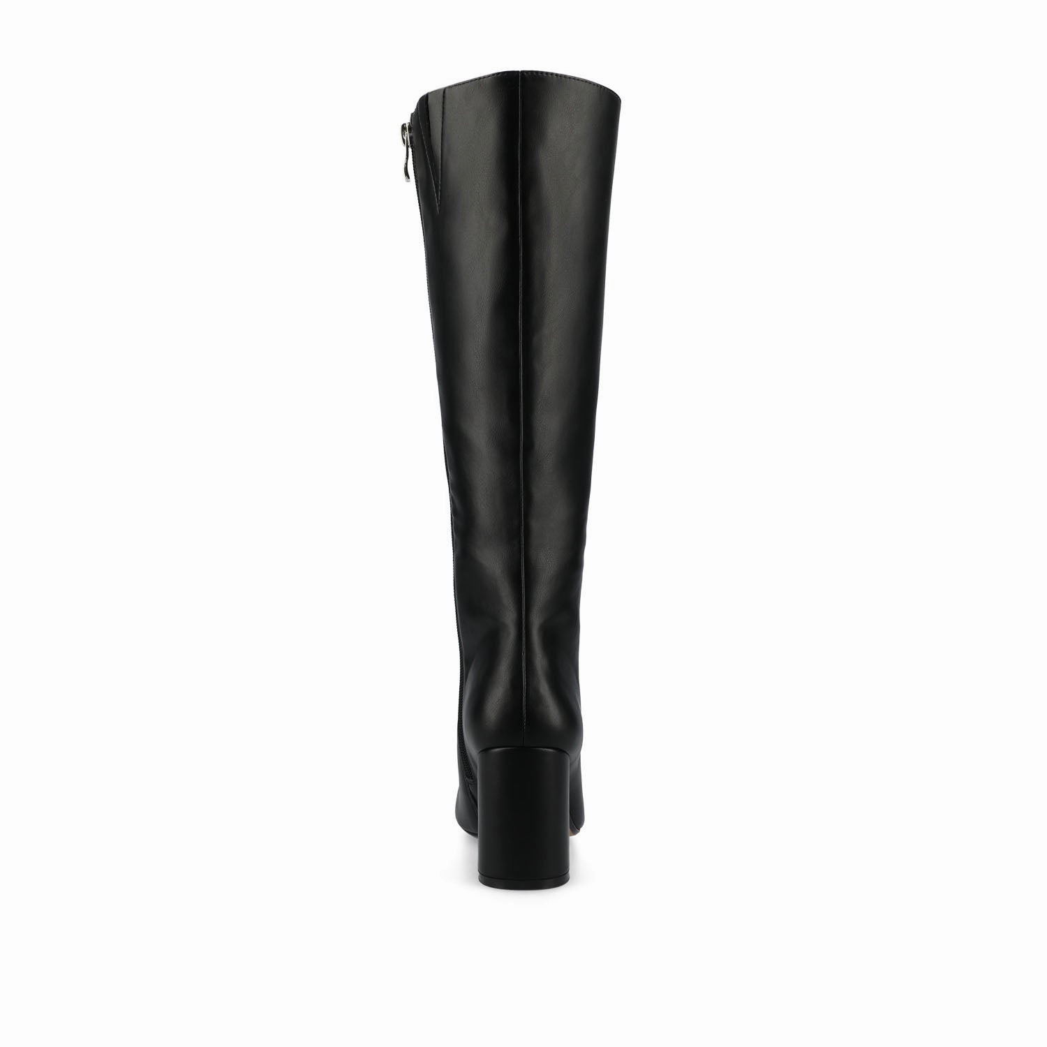 Knee High Leather Riding Boots AMEYLIA VEGAN LEATHER KNEE-HIGH BOOTS