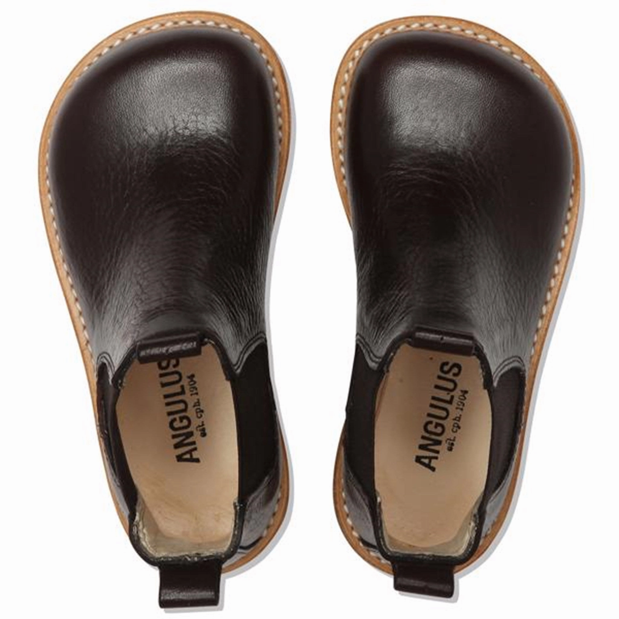 Thin Chelsea Boots Angulus Chelsea Boots Black 2192-101-0337-1933/001