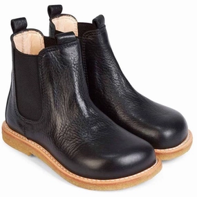 Chelsea Boots Round Toe Angulus Chelsea Boots Black 2192-101-0337-1933/001