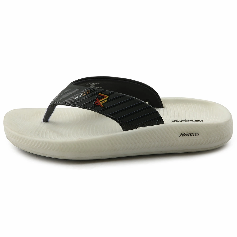 Running In Flip Flops From The End Of The World Leap7x Grey Casual Flip Flop For Men NITWALK-1 By Liberty