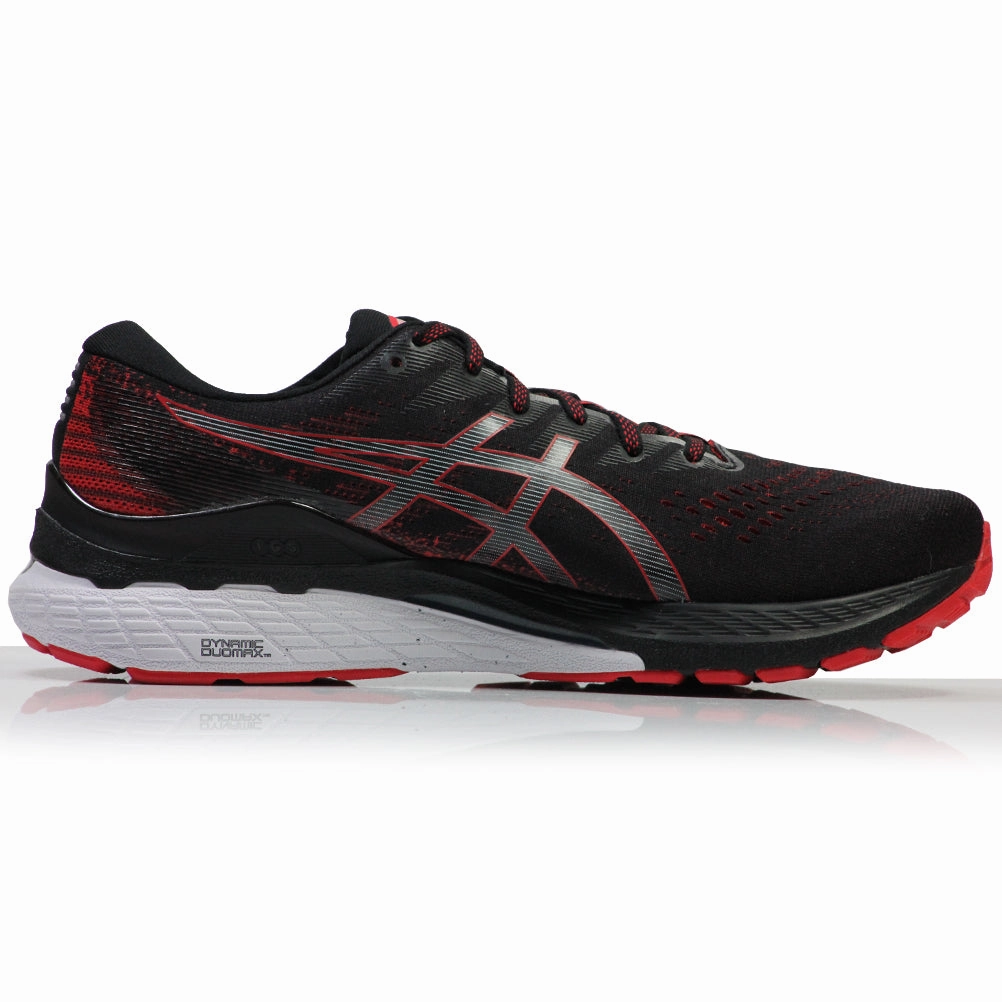 Running Air Max Shoes Asics Gel Kayano 28 Men's Running Shoe - Black/Electric Red