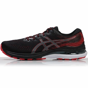 No Lace Running Shoes Asics Gel Kayano 28 Men's Running Shoe - Black/Electric Red