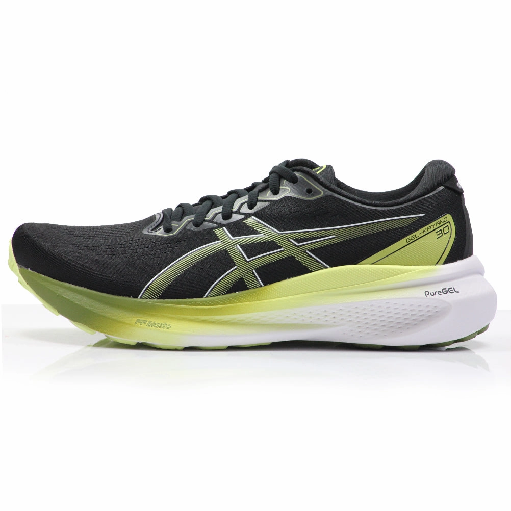 Running Shoes For Couch To 5k Asics Gel Kayano 30 Men's Running Shoe - Black/Glow Yellow