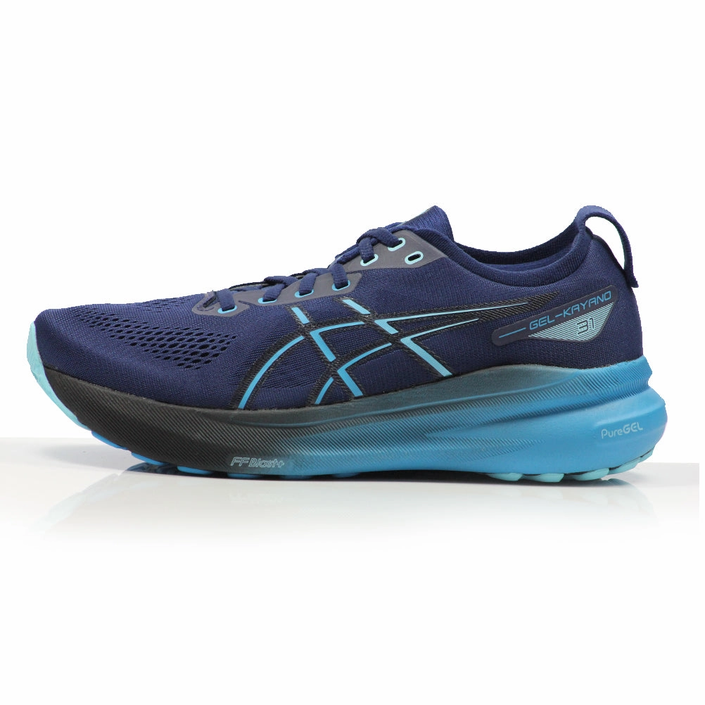 Best Running And Weight Training Shoes Asics Gel Kayano 31 Men's Running Shoe - Blue Expanse/Digital Aqua
