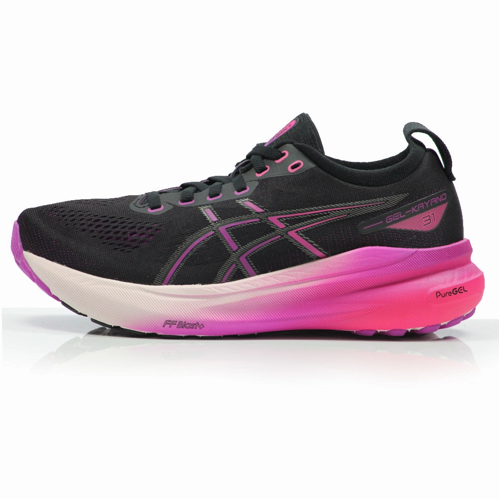 Asics Gel Fit Sana 2 Cross Trainer Shoe Asics Gel Kayano 31 Women's Running Shoe - Black/Bold Magenta