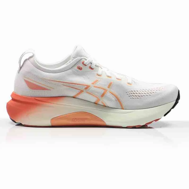 Asics Gel-contend 8 Running Shoe Asics Gel Kayano 31 Women's Running Shoe - White/Faded Orange