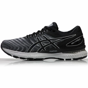 Asics Gel Nimbus 22 Men's Running Shoe - White/Black Asics Replacement Shoe Strings