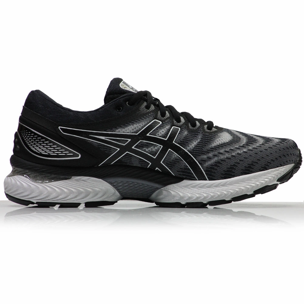 Asics Shoes High Arch Support Asics Gel Nimbus 22 Men's Running Shoe - White/Black