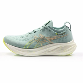 Asics Gel Nimbus 26 Women's Running Shoe - Light Celadon/Safety Yellow Asics Gel Cumulus 17 Lite Show Running Shoe