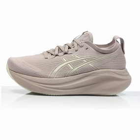 Asics Gel Nimbus 27 Women's Running Shoe - Fawn/Birch Asics 4e Running Shoes