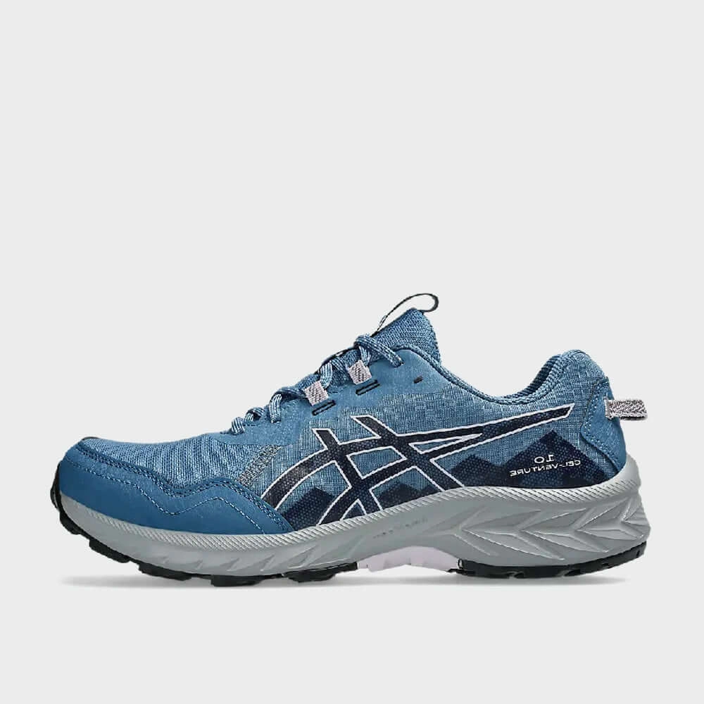 Gaiters For Trail Running Shoes Asics Womens GeL-Venture 10 Trail Running Shoes Blue