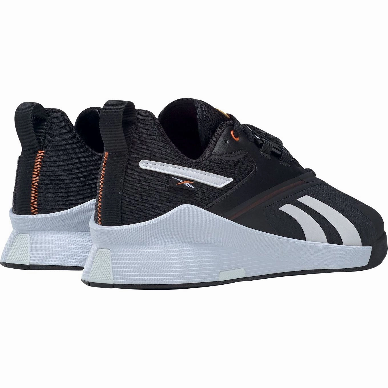 Reebok Lifter PR III Mens Weightlifting Shoes - Black Wirecutter Cross Training Shoes