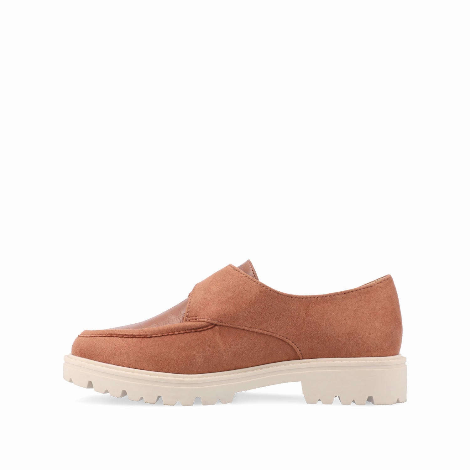 AZULA OXFORD FLATS IN VEGAN LEATHER Walnut Oxfords