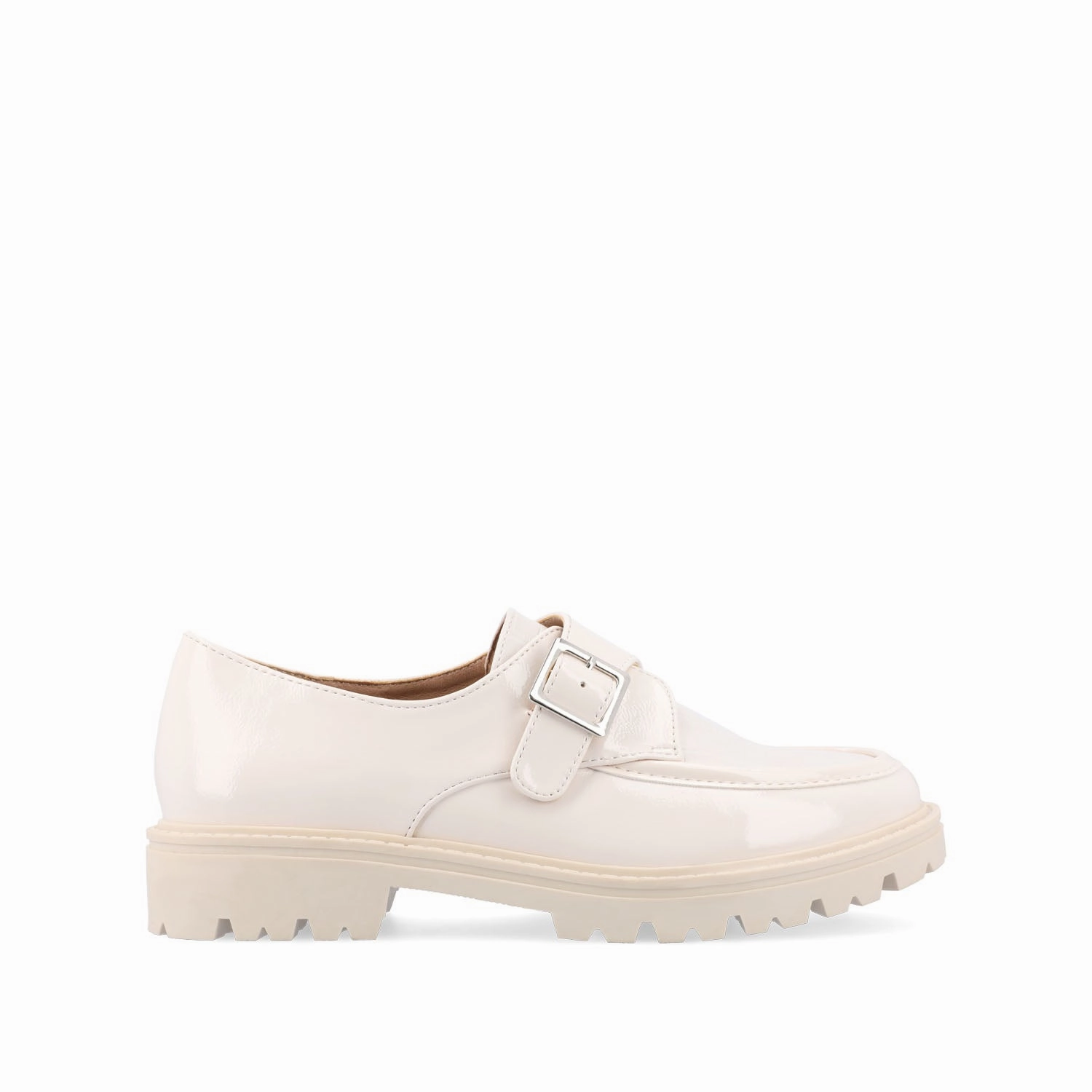 AZULA OXFORD FLATS IN VEGAN LEATHER Cap Toe Leather Oxfords