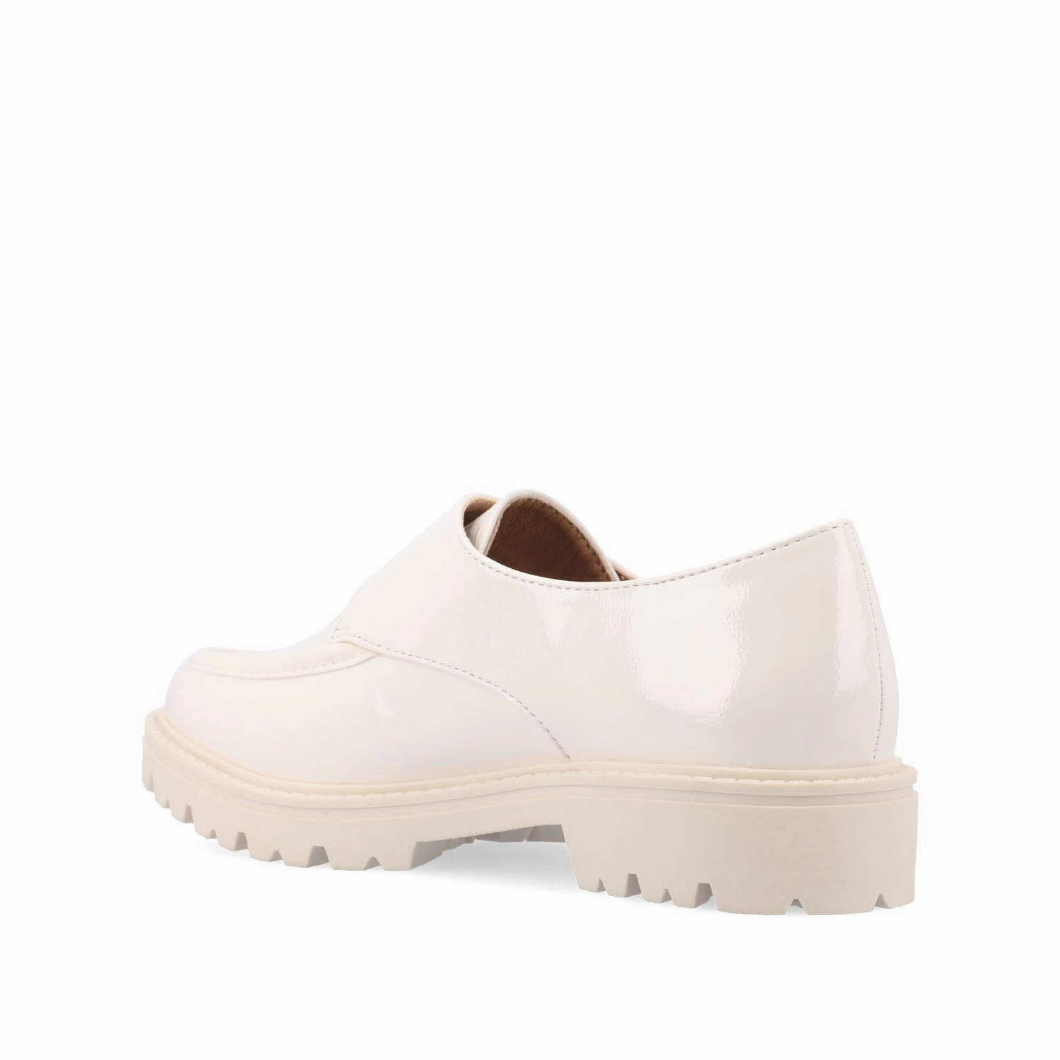AZULA OXFORD FLATS IN VEGAN LEATHER Sterling Oxford