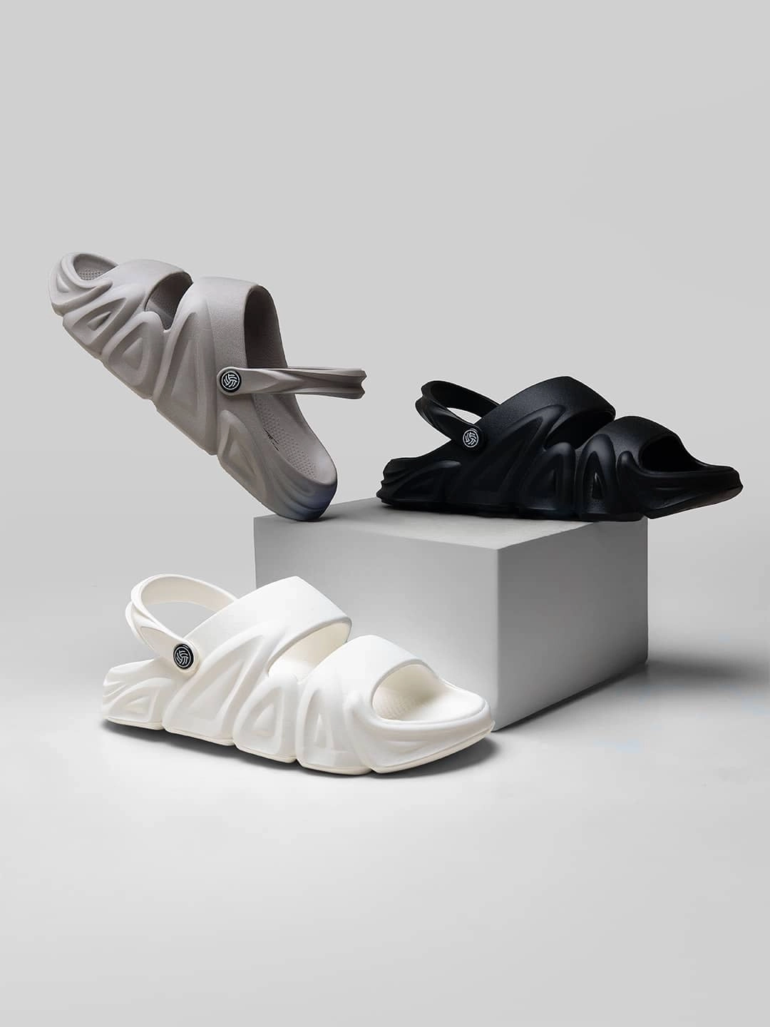 Bacca Bucci Reactor Slides  Ultra-Light All-Terrain EVA Sliders Rubber Dinky Slippers