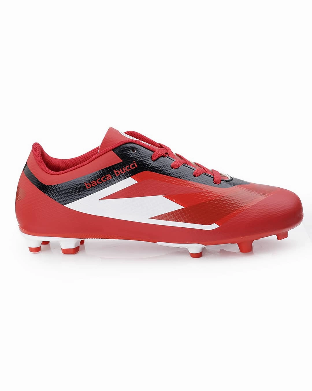 Bacca Bucci Strike X Firm ground Football Shoes Soccer Cleats With Tongue Flap