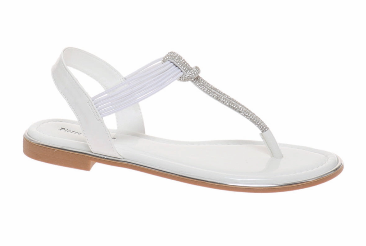 Back Strap Thong Sandal Peep Toe Wedge Sandals