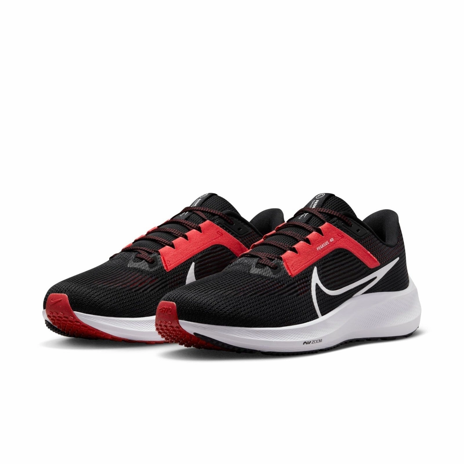 Nike Air Zoom Pegasus 40 DV3853-003 Sneaker Men Black White Running Shoes FD1306 Nike Running Shoes No Laces