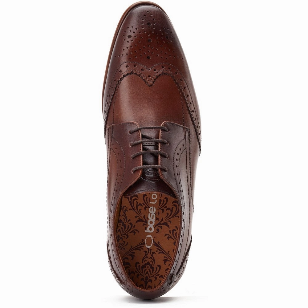 Base London Barbera Lace Up Brogue Shoe Lobb Brogues
