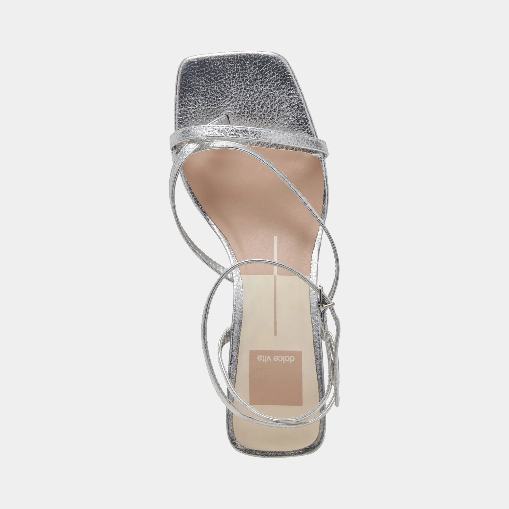 BAYLOR HEELS SILVER METALLIC LEATHER - re:vita High Heel Shoe Liners