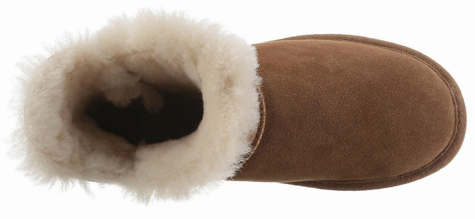 Fashion Chelsea Boots Bearpaw Rosaline Youth Boots Brown Suede Sheepskin Lined Snow Boots JOBB203