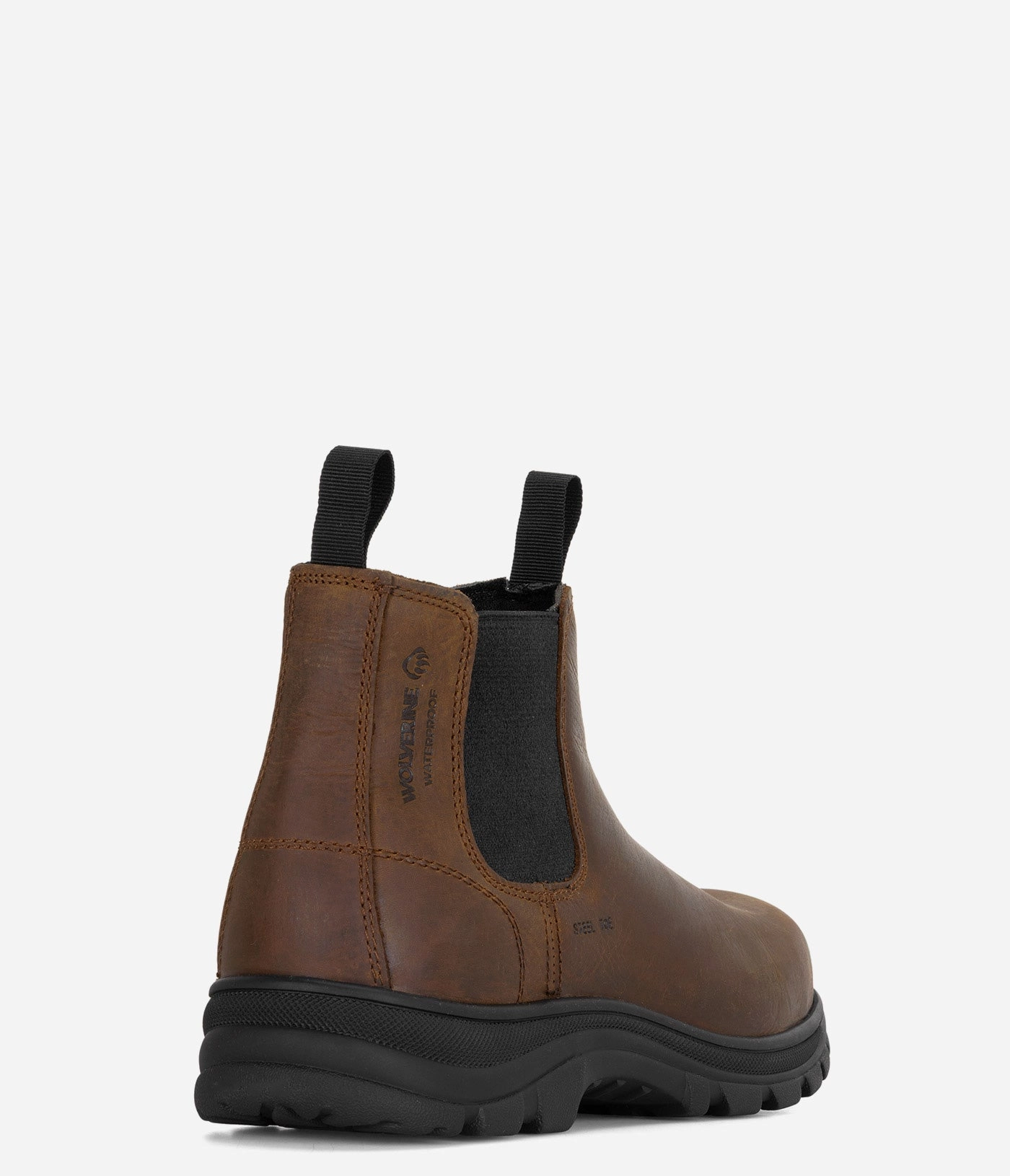 Wolverine Carlsbad Steel Toe Slip-On Work Romeo - Men Snow Boots Clearance