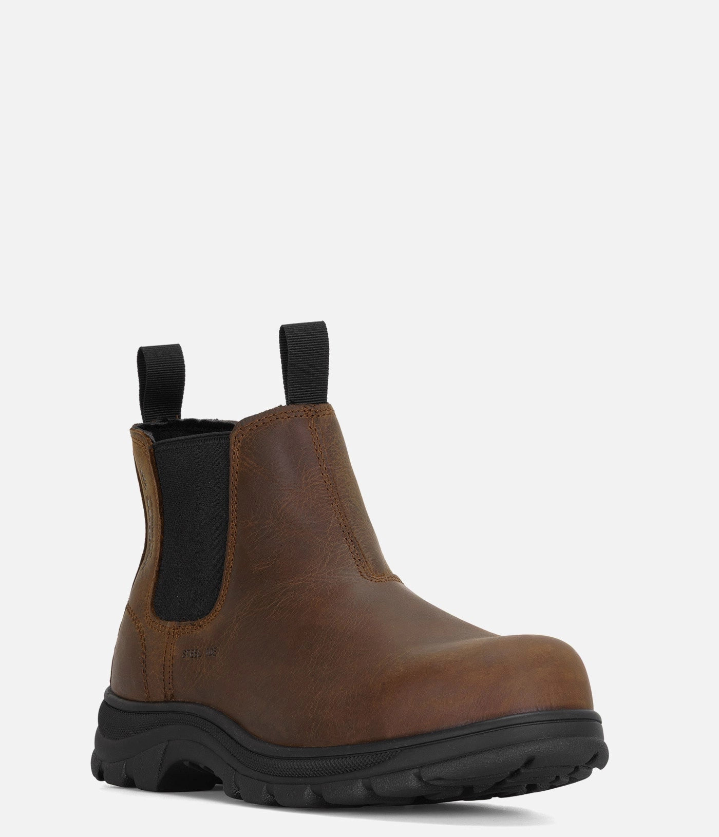 Side Zip Work Boots Wolverine Carlsbad Steel Toe Slip-On Work Romeo - Men