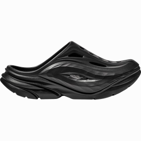 Ora Recovery Mule Leather Slides Sandals