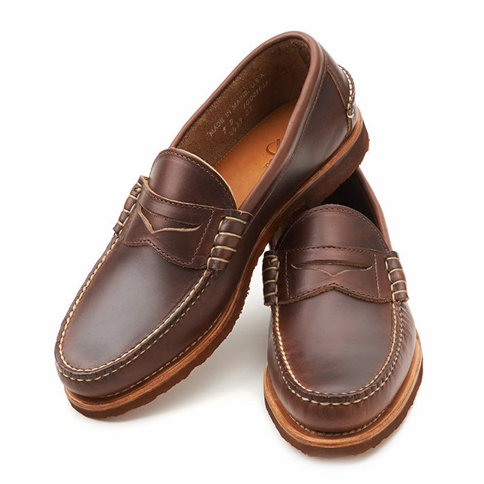 Beefroll Penny Loafers LH - Heritage Brown Smart Casual Loafers