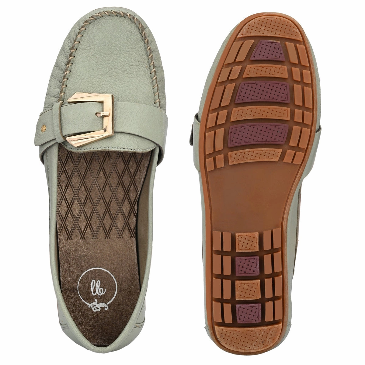 Johnston Murphy Loafers Kiya Buckled Leather Loafers