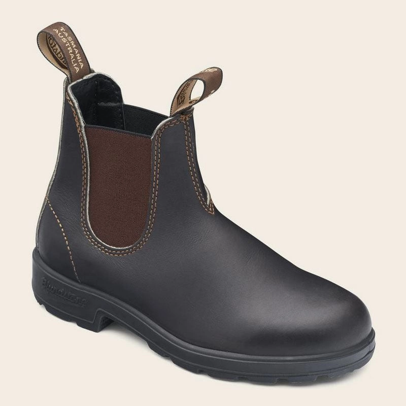 Chelsea Boots Stout Brown Blundstone 500 Chelsea Boot in Stout Brown