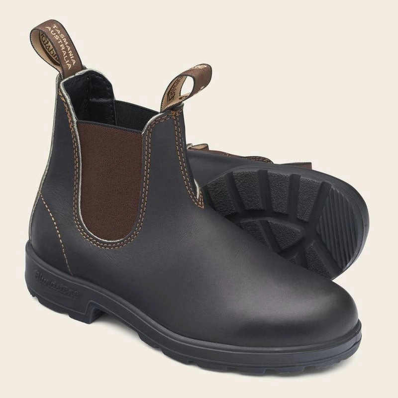 Bowen Chelsea Boots Blundstone 500 Chelsea Boot in Stout Brown