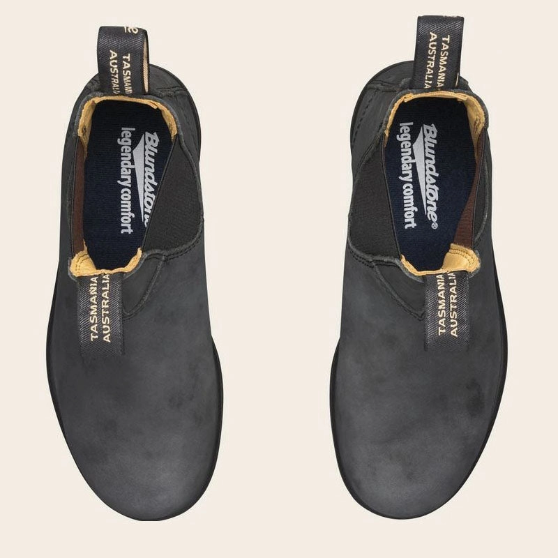 Blundstone 587 Chelsea Boot in Rustic Black Seth Chelsea Boots