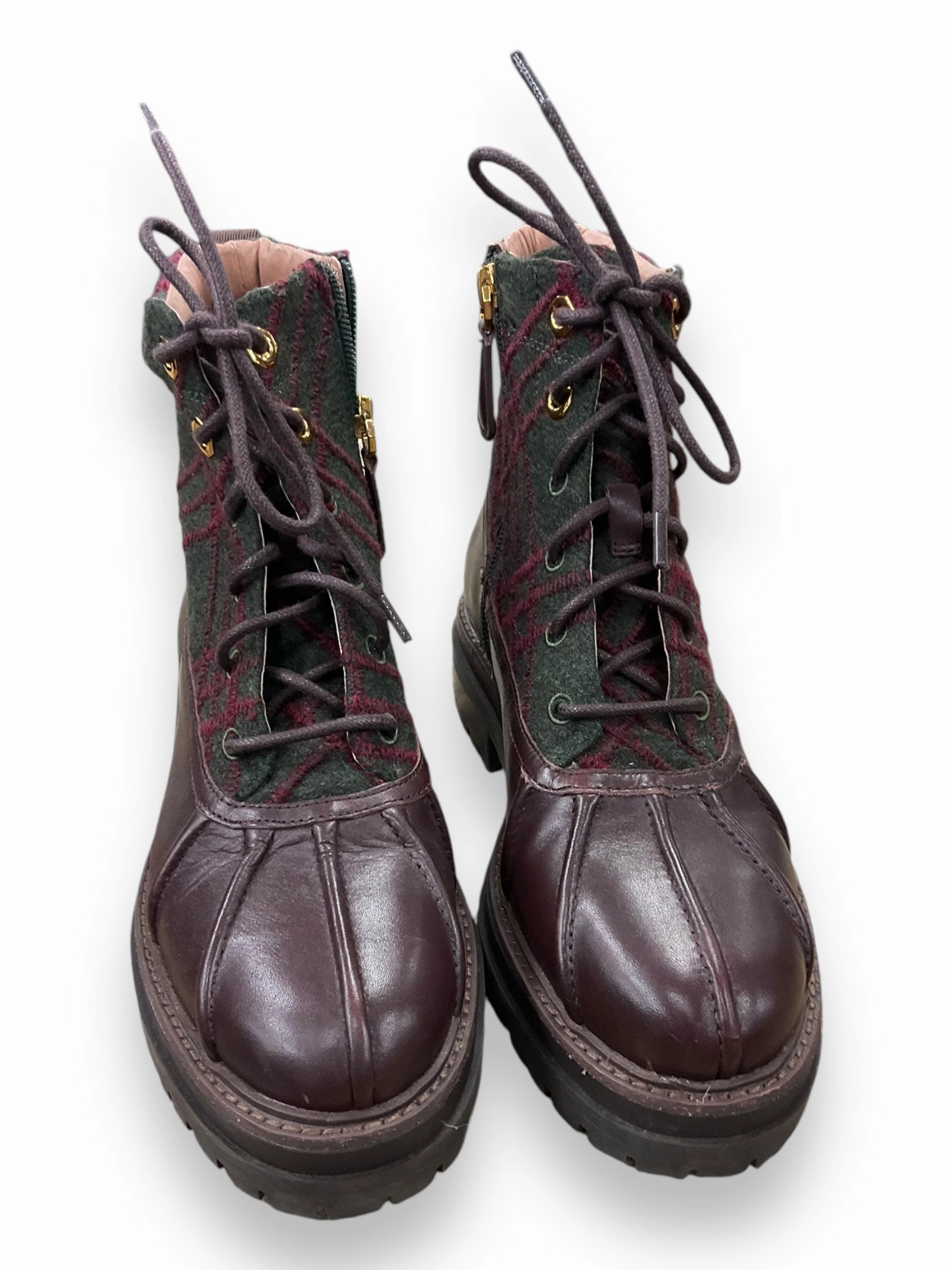 Boots Hiking By Louise Et Cie In Plaid Pattern, Size: 8 Timberland Hiking Boots Waterproof