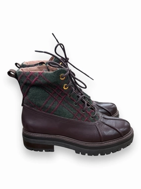 Boots Hiking By Louise Et Cie In Plaid Pattern, Size: 8 Oboz Sawtooth Ii Mid Bdry Hiking Boots