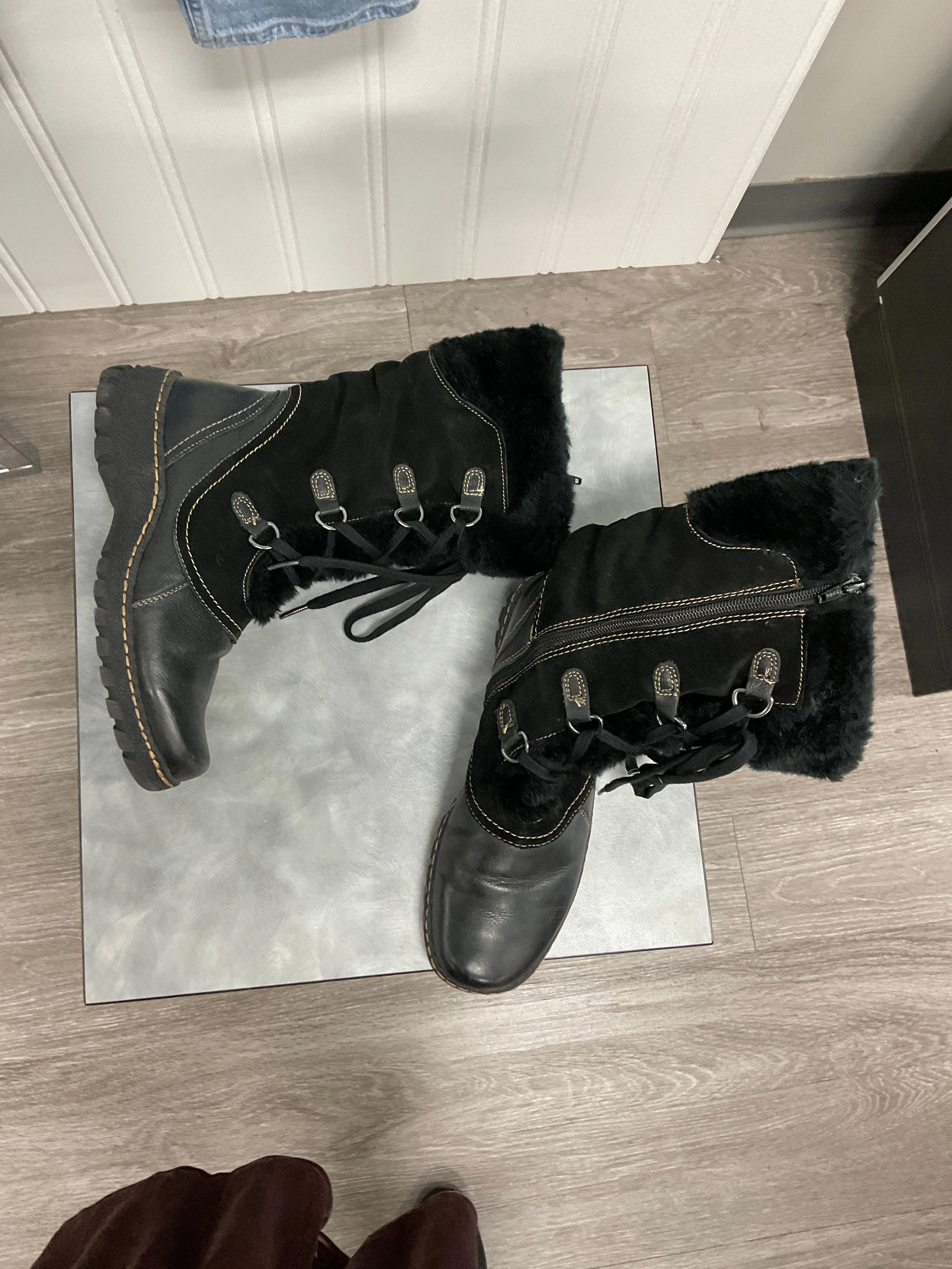 Snow Boots For Infants Boots Snow By Bare Traps In Black, Size: 8.5