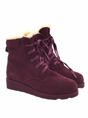 Snow Boots Size 13 Wide Boots Snow By Bearpaw In Purple, Size: 8